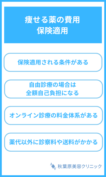 痩せる薬 費用 保険
