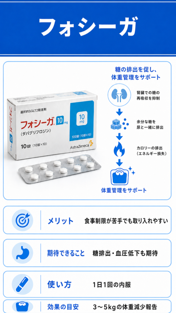 フォシーガ 解説画像
