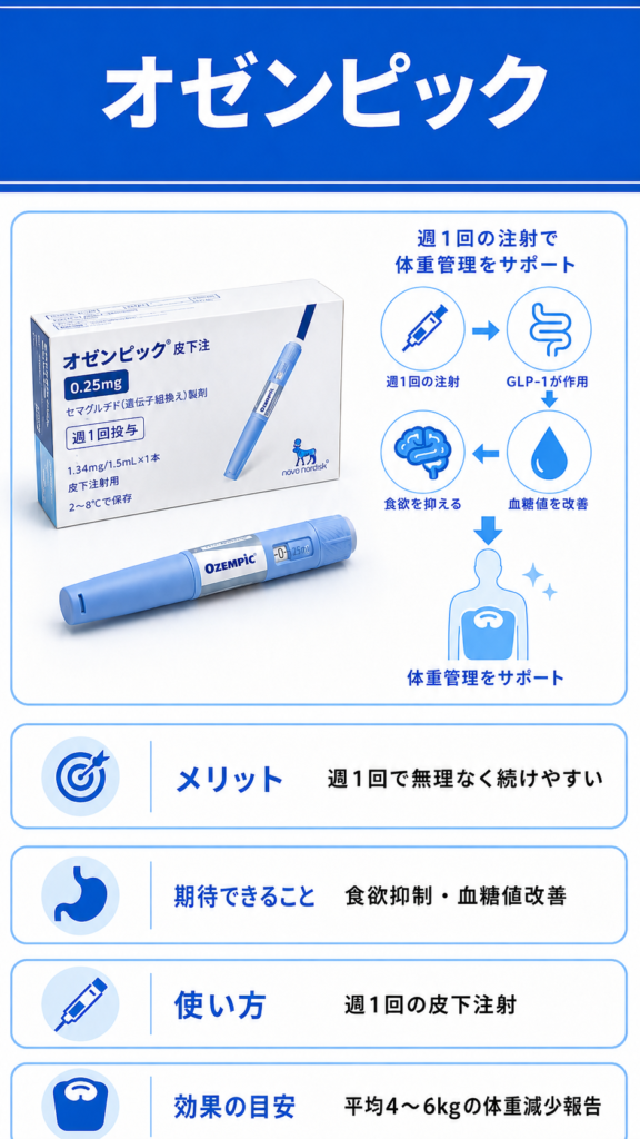 オゼンピック 解説画像