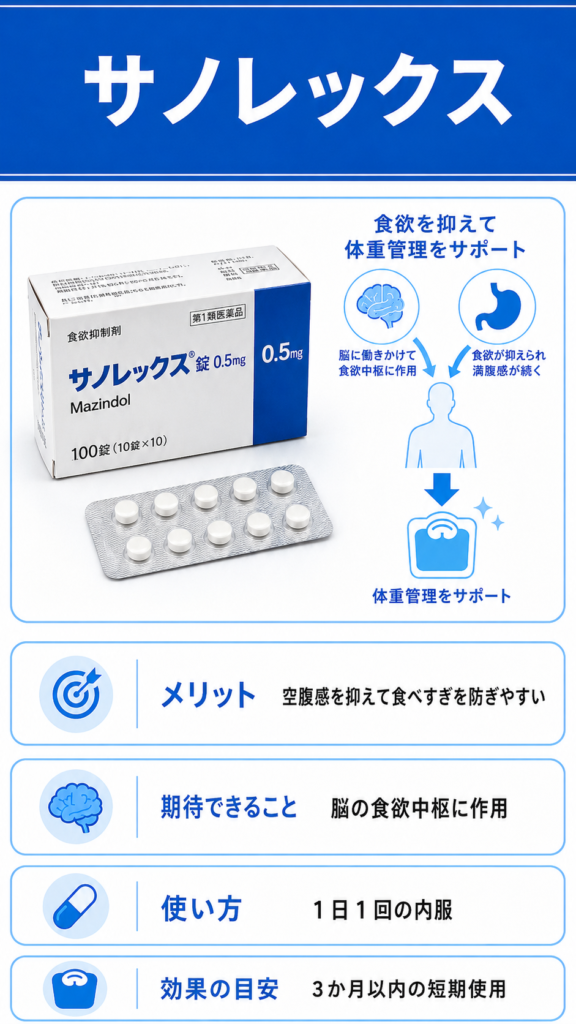 サノレックス 解説画像